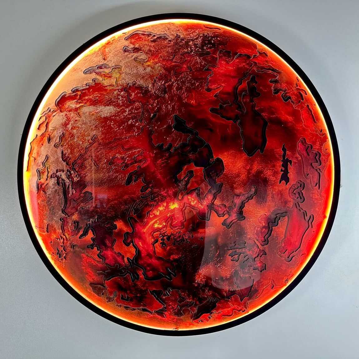 Mars with LED