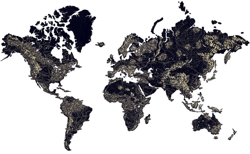 ArtDecor Map - Black
