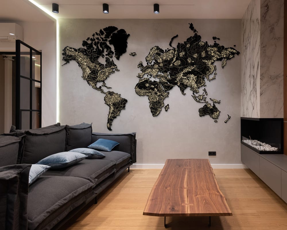 ArtDecor Map - Black