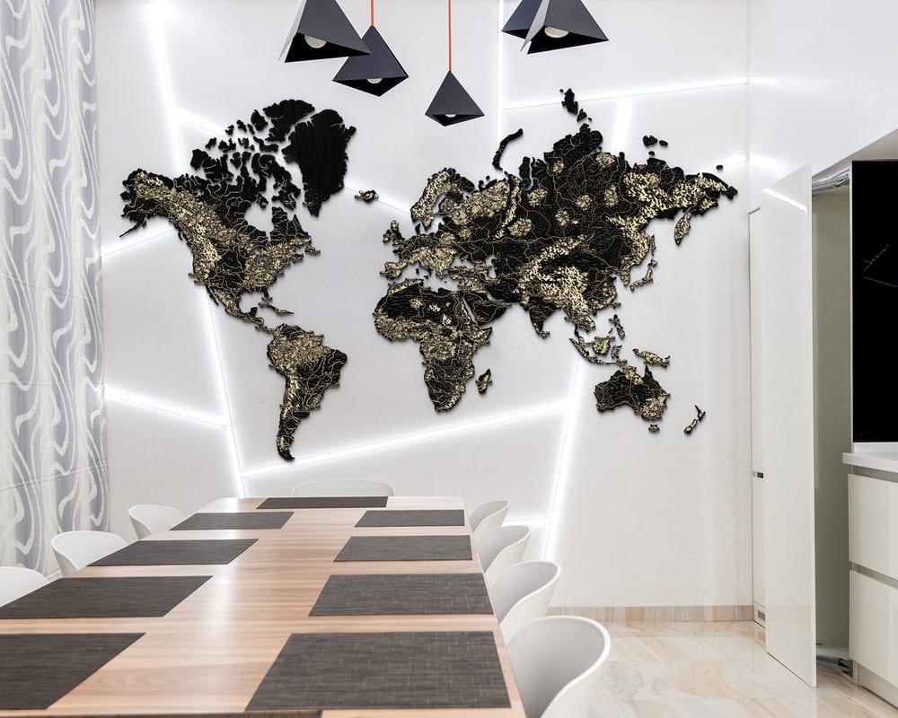 ArtDecor Map - Black