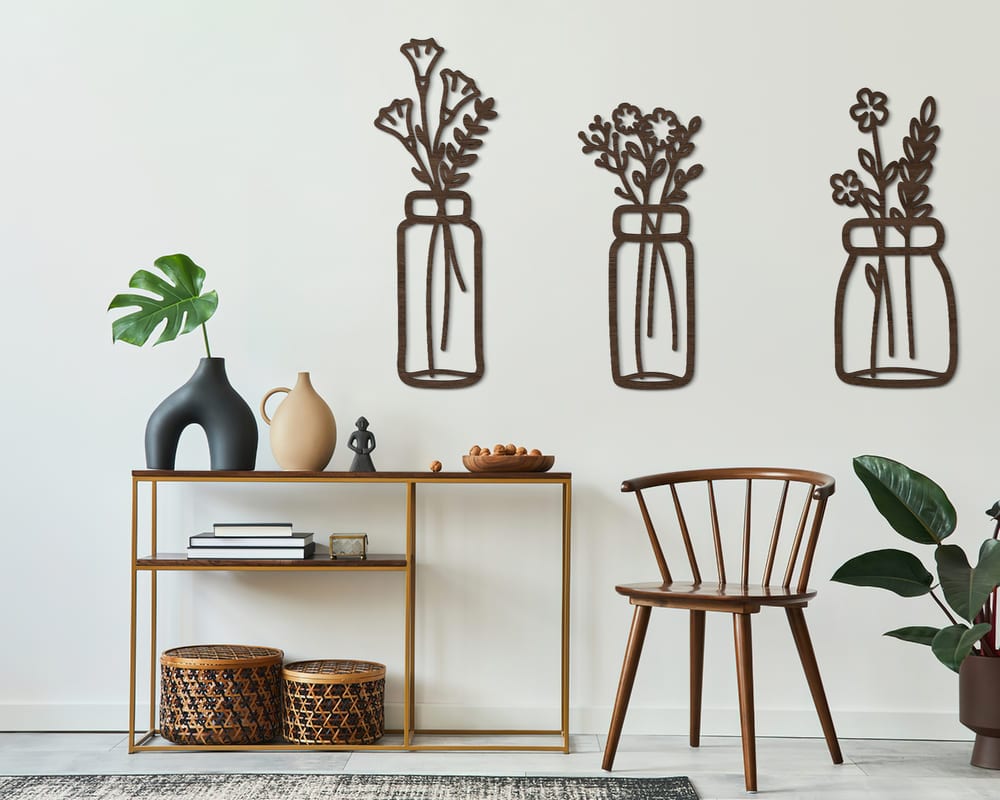 Wall Decor - Panel «Flowers»