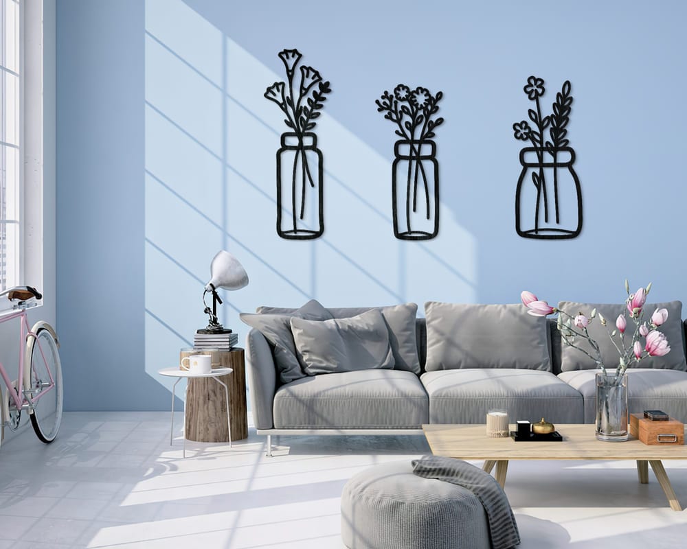 Wall Decor - Panel «Flowers»