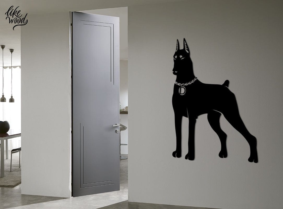 Wall Decor - Doberman - JustLikeWood