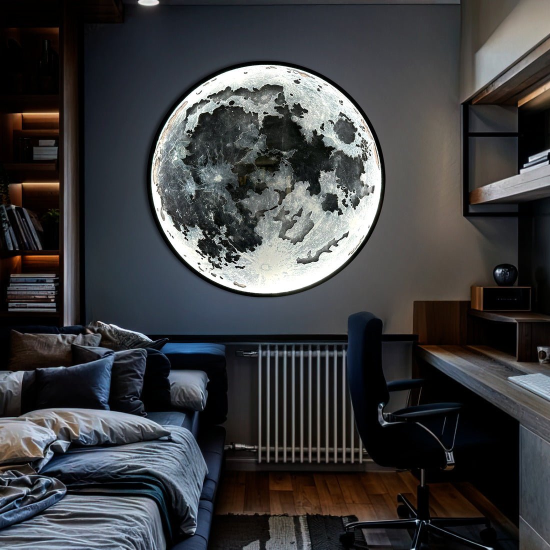 Moon with LED – JustLikeWood