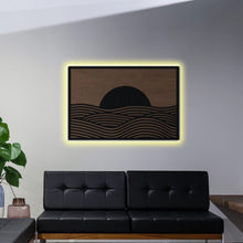 Load image into Gallery viewer, LED Wall Art Decor - Geometric decor Sea

