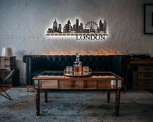 Load image into Gallery viewer, 3D LED Wooden City - London
