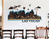 3D LED Wooden City - Las Vegas