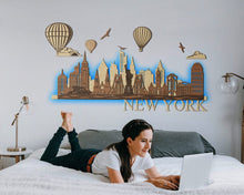 Load image into Gallery viewer, 3D LED Wooden City - New York
