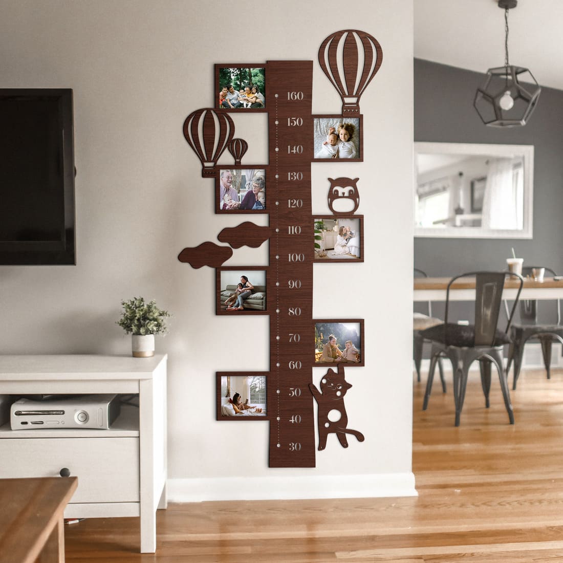 Kid`s Growth Charts with Photo Frames