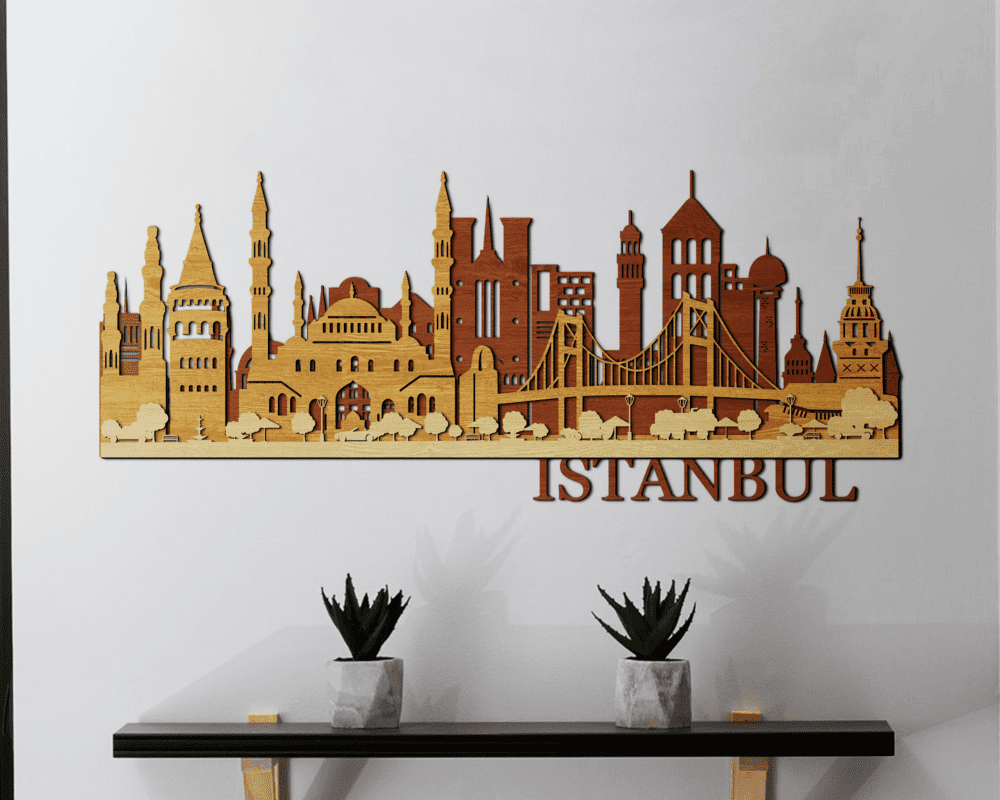 3D Wooden City - Istanbul