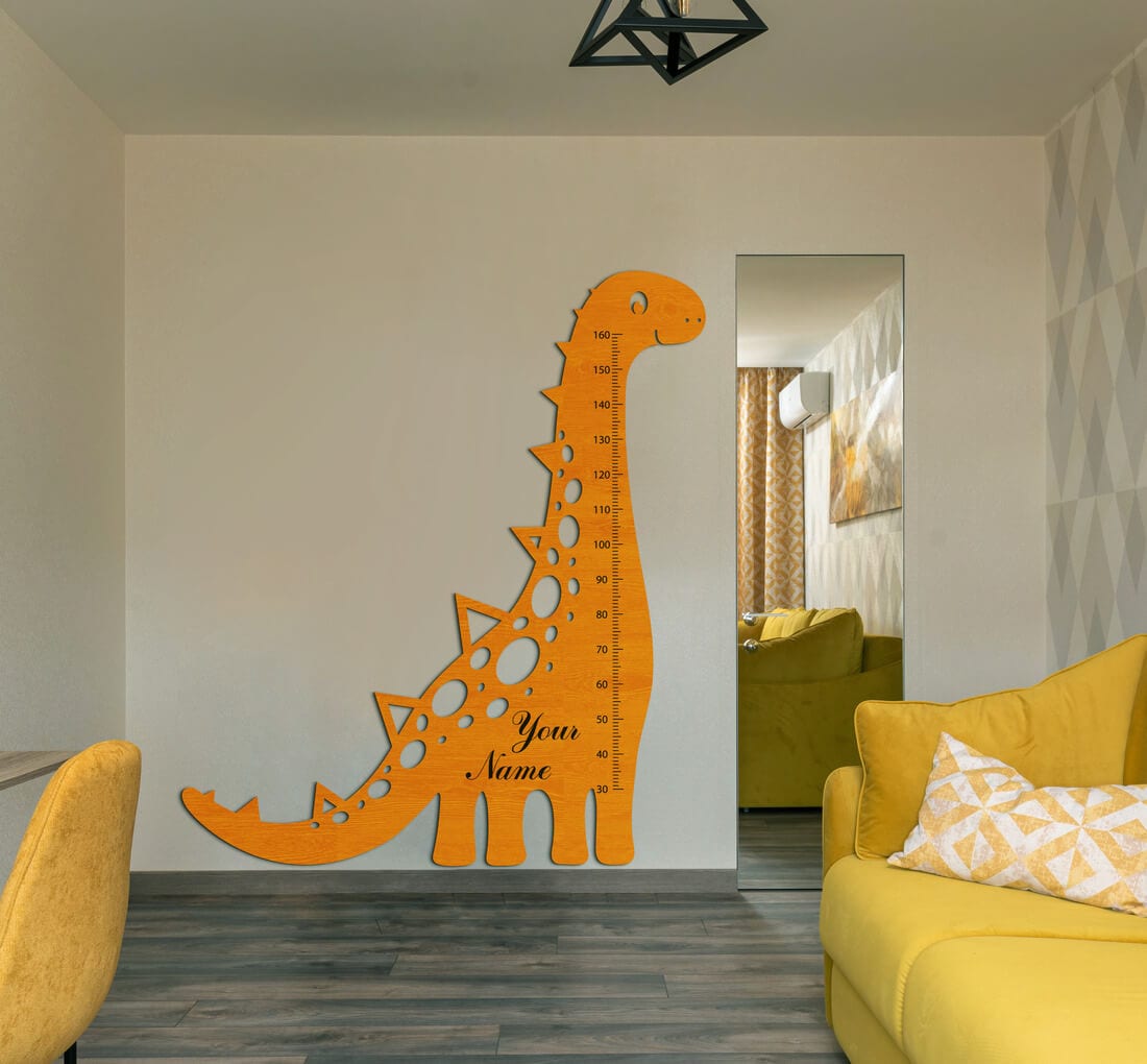 Kid`s Growth Charts - Dinosaur