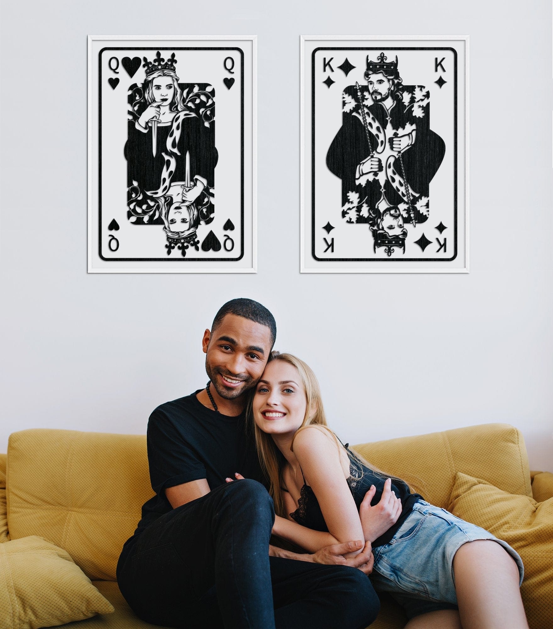 Wall Decor - King and queen