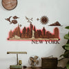 3D LED Wooden City - New York