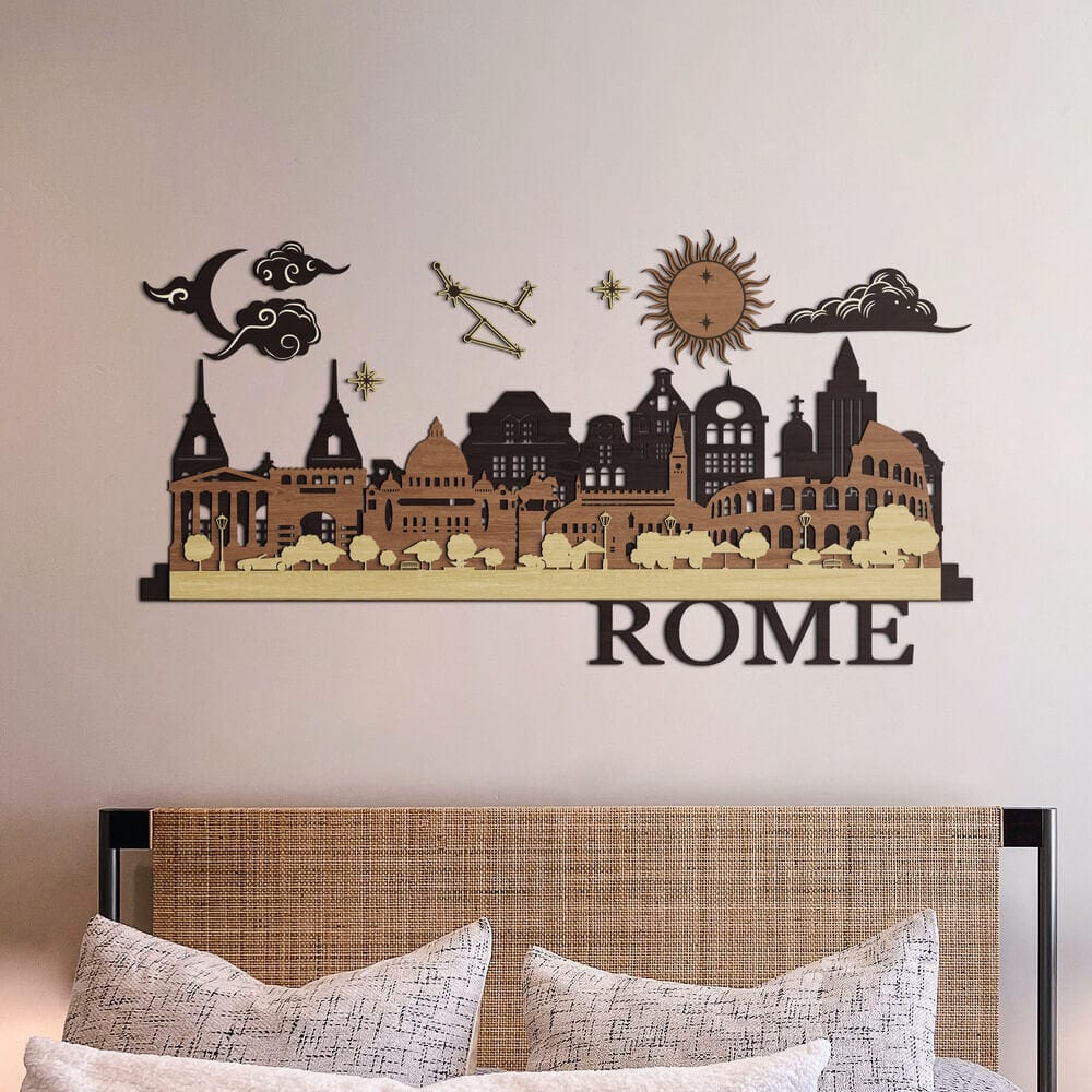 3D Wooden City - Rome