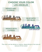Load image into Gallery viewer, 3D LED Wooden City - Los Angeles
