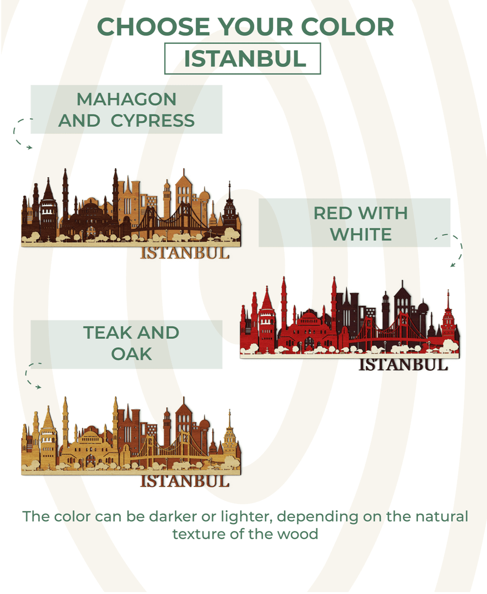 3D Wooden City - Istanbul