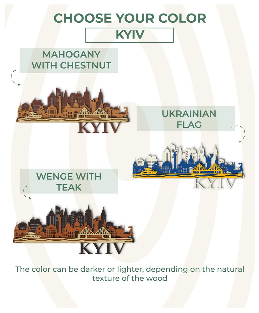3D Wooden City - Kyiv