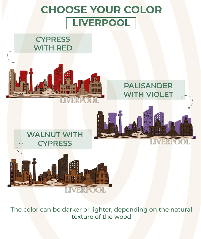 3D Wooden City - Liverpool