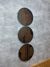 Load image into Gallery viewer, Wall Art Decor - Circle triptych
