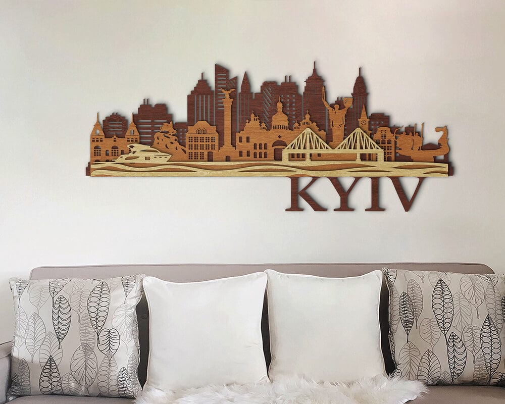 3D Wooden City - Kyiv