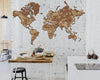 ArtDecor Map - Light Wallnut