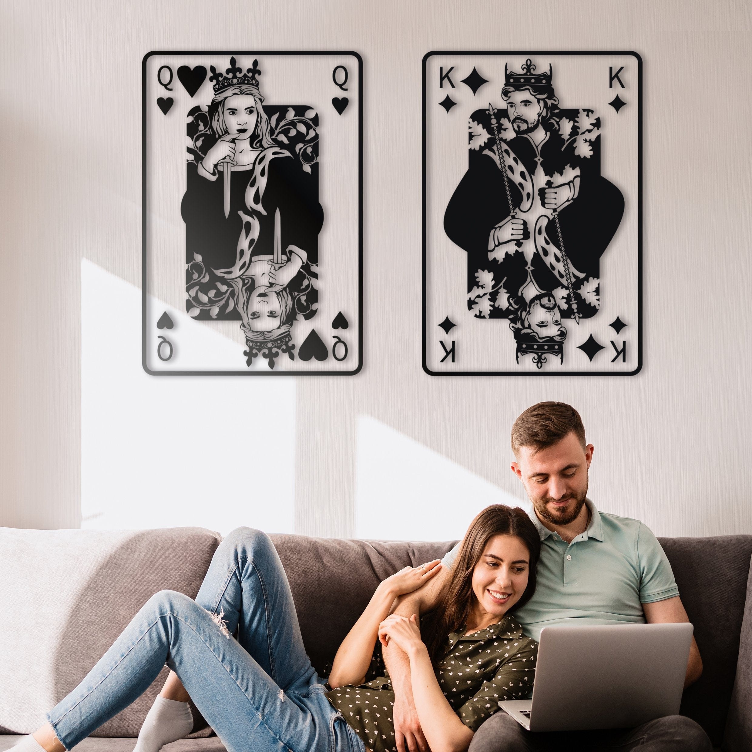 Wall Decor - King and queen