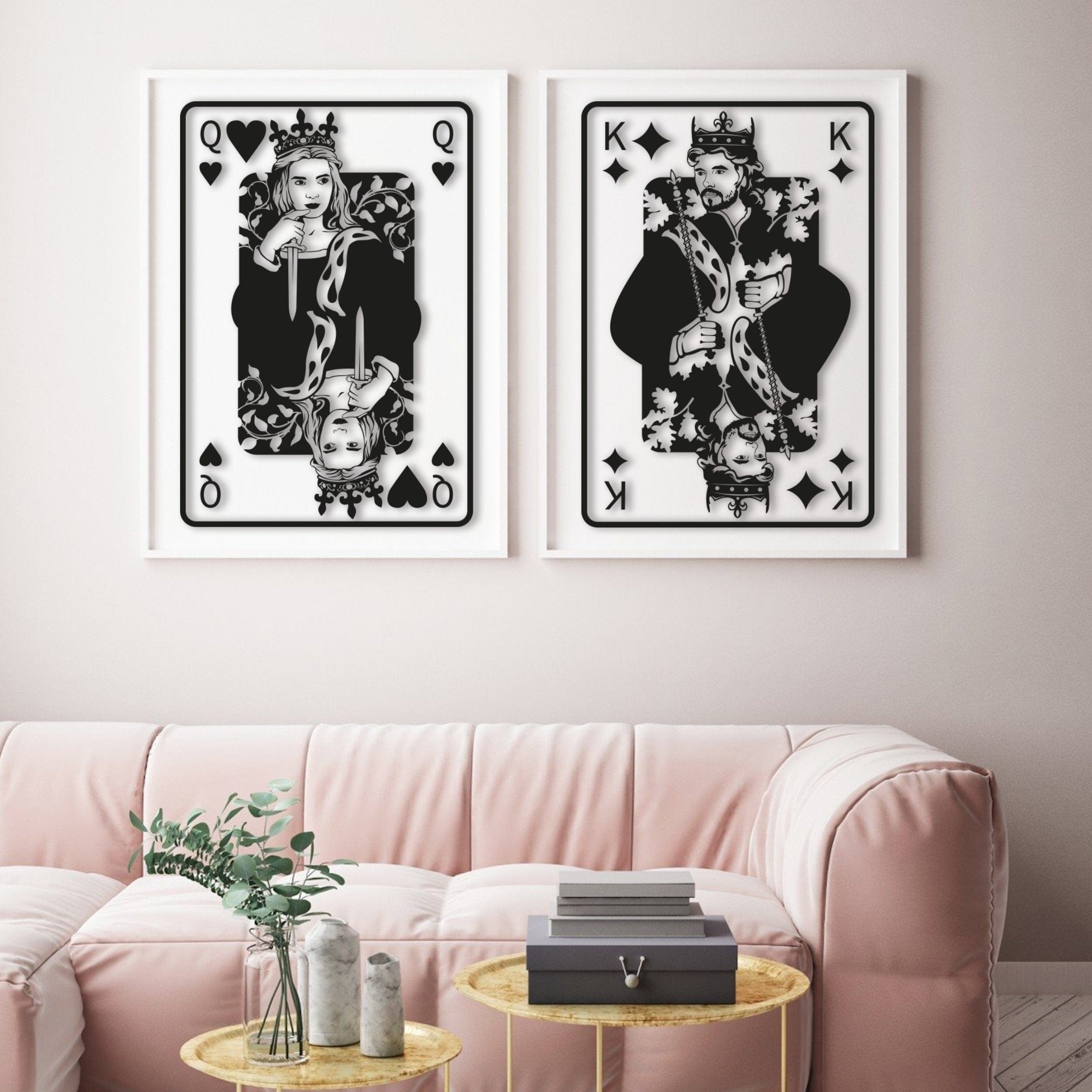 Wall Decor - King and queen