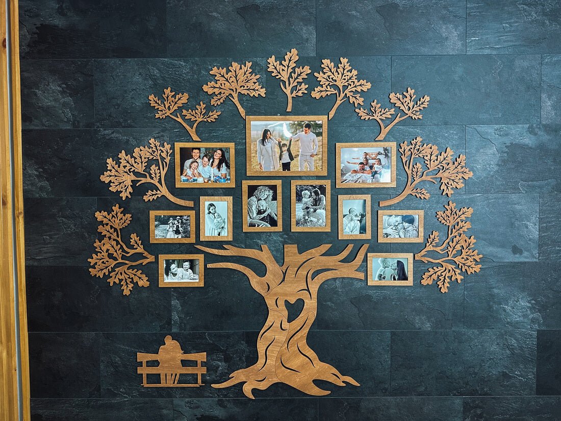 Family tree - Happy Family - JustLikeWood