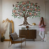 LED Family tree with Birds - JustLikeWood