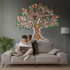 LED Family tree with Birds - JustLikeWood