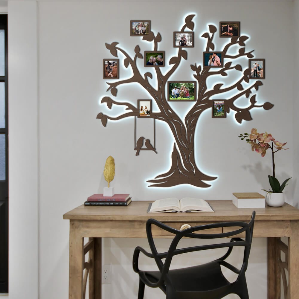 LED Family tree - Nest