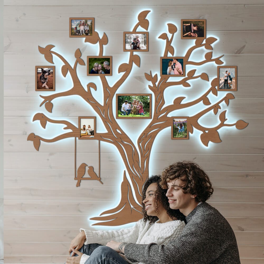 LED Family tree - Nest