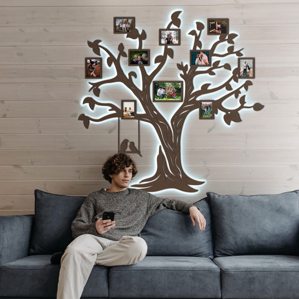 LED Family tree - Nest