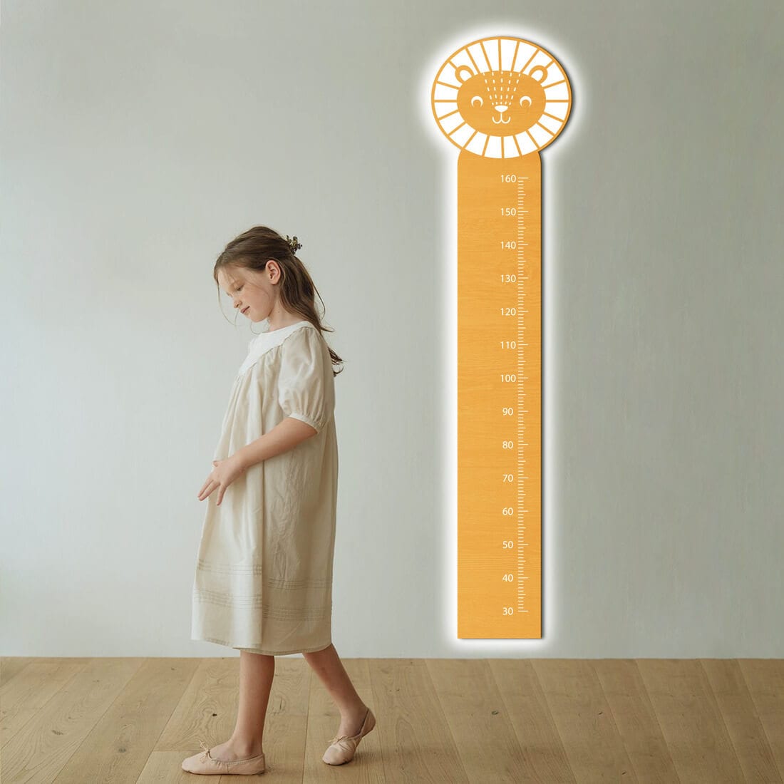 LED Kid`s Growth Charts - Ruler (Animals)