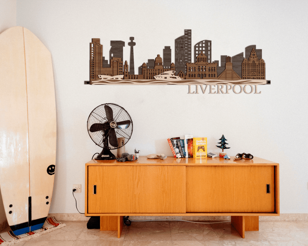 3D Wooden City - Liverpool