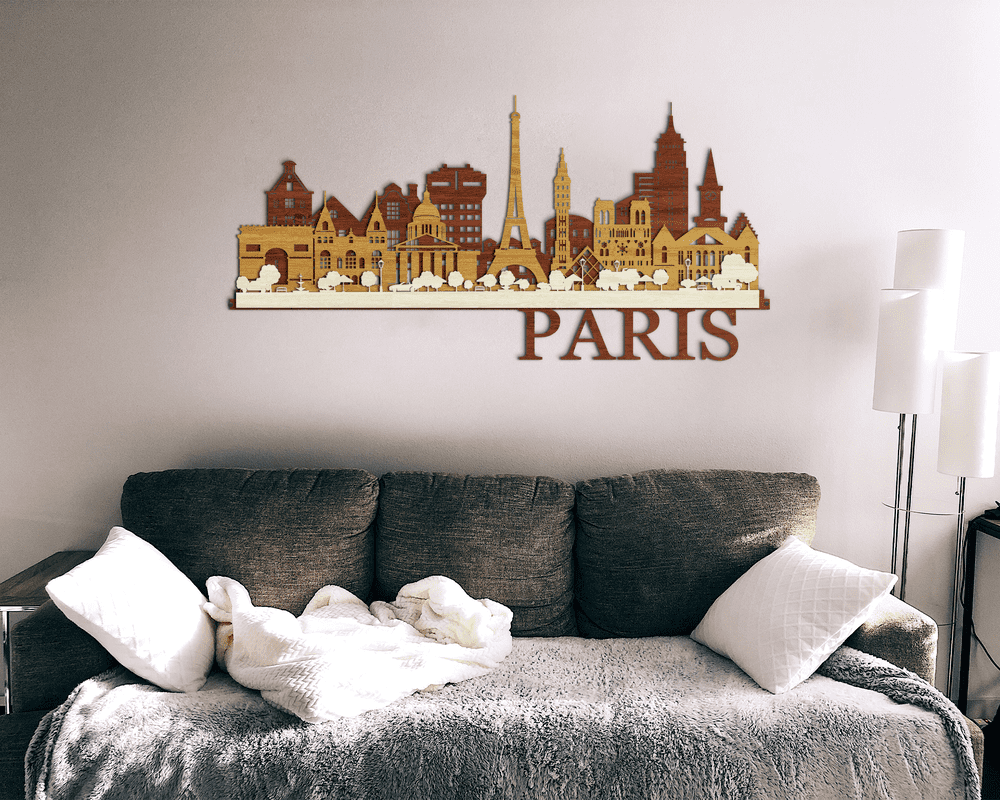 3D Wooden City - Paris